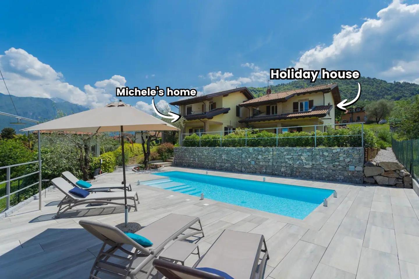 Ca Stagia Holiday House With Private Swimming-Pool Bellagio Exterior photo
